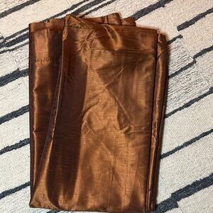 Raw silk look blackout curtains